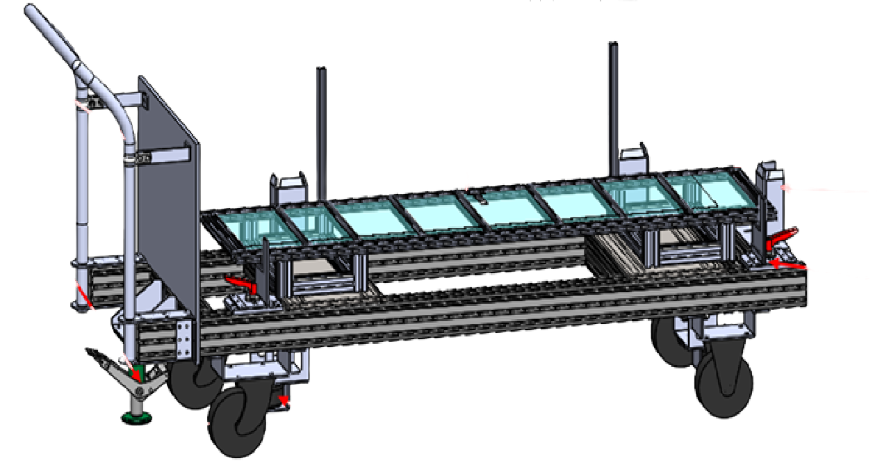 A-Panel Transfer Cart