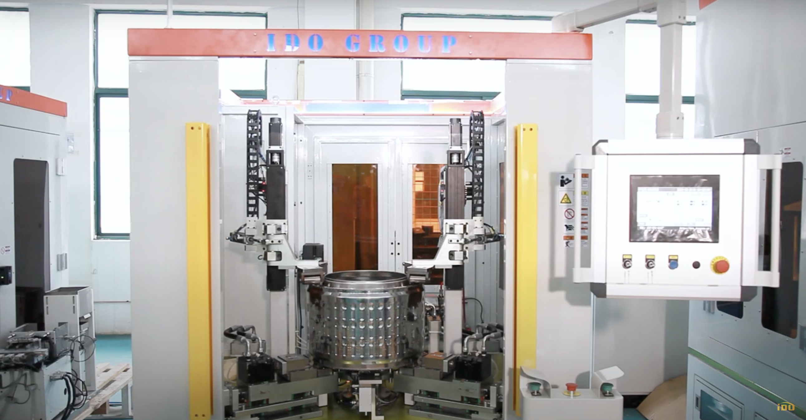 Washing Machine Drum Piercing Machine