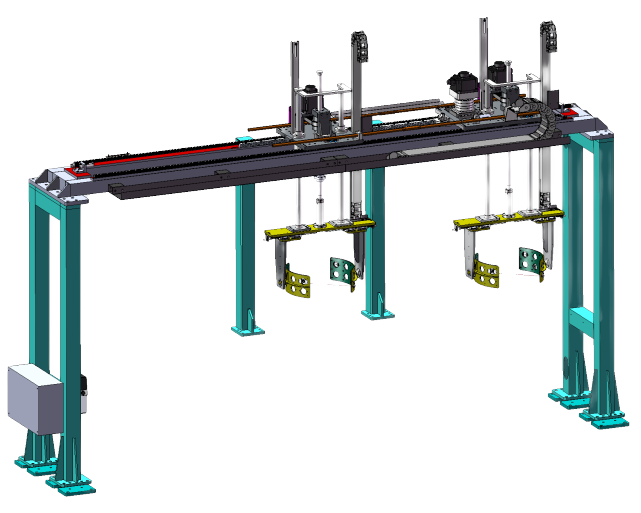 Dual-Station Gantry Robot
