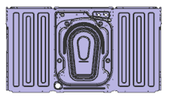 滚筒箱体模具OP20 料片图