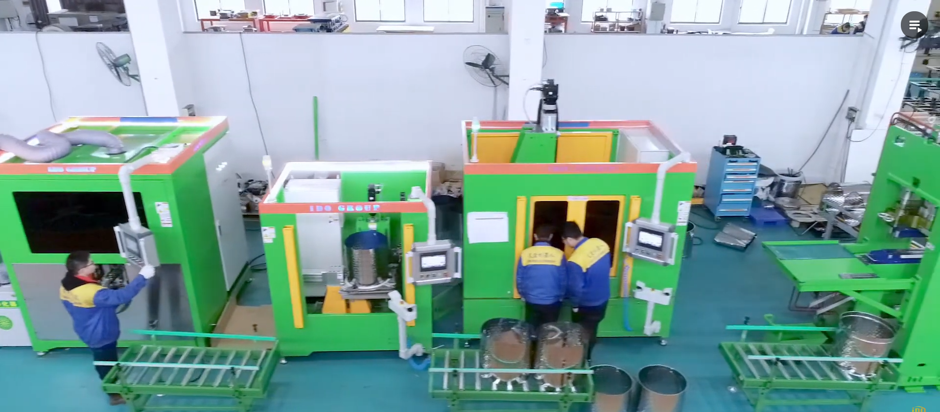 Top loading washing machine drum assembly line (for LittleSwan-Midea)