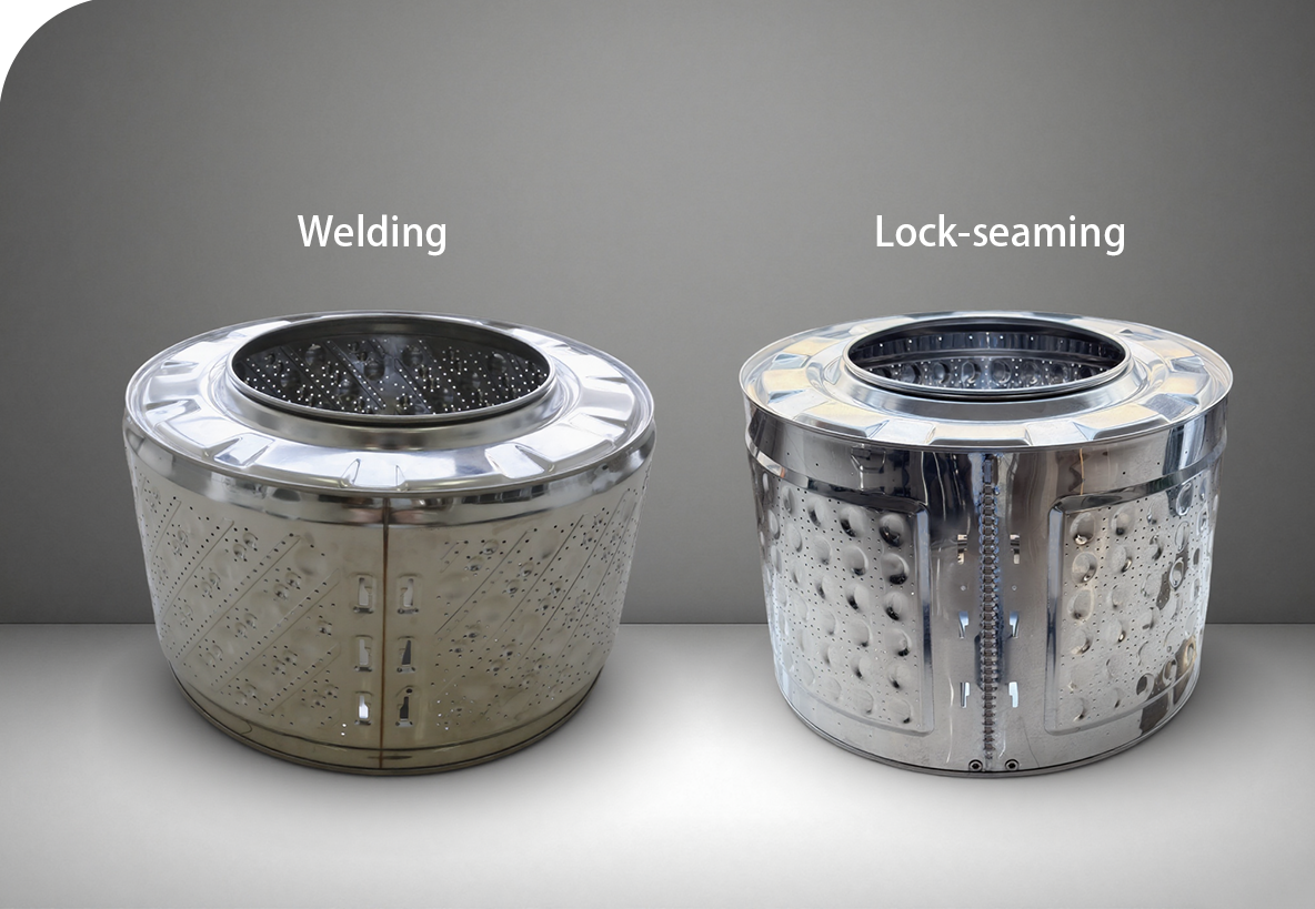 welding and lock-seaming