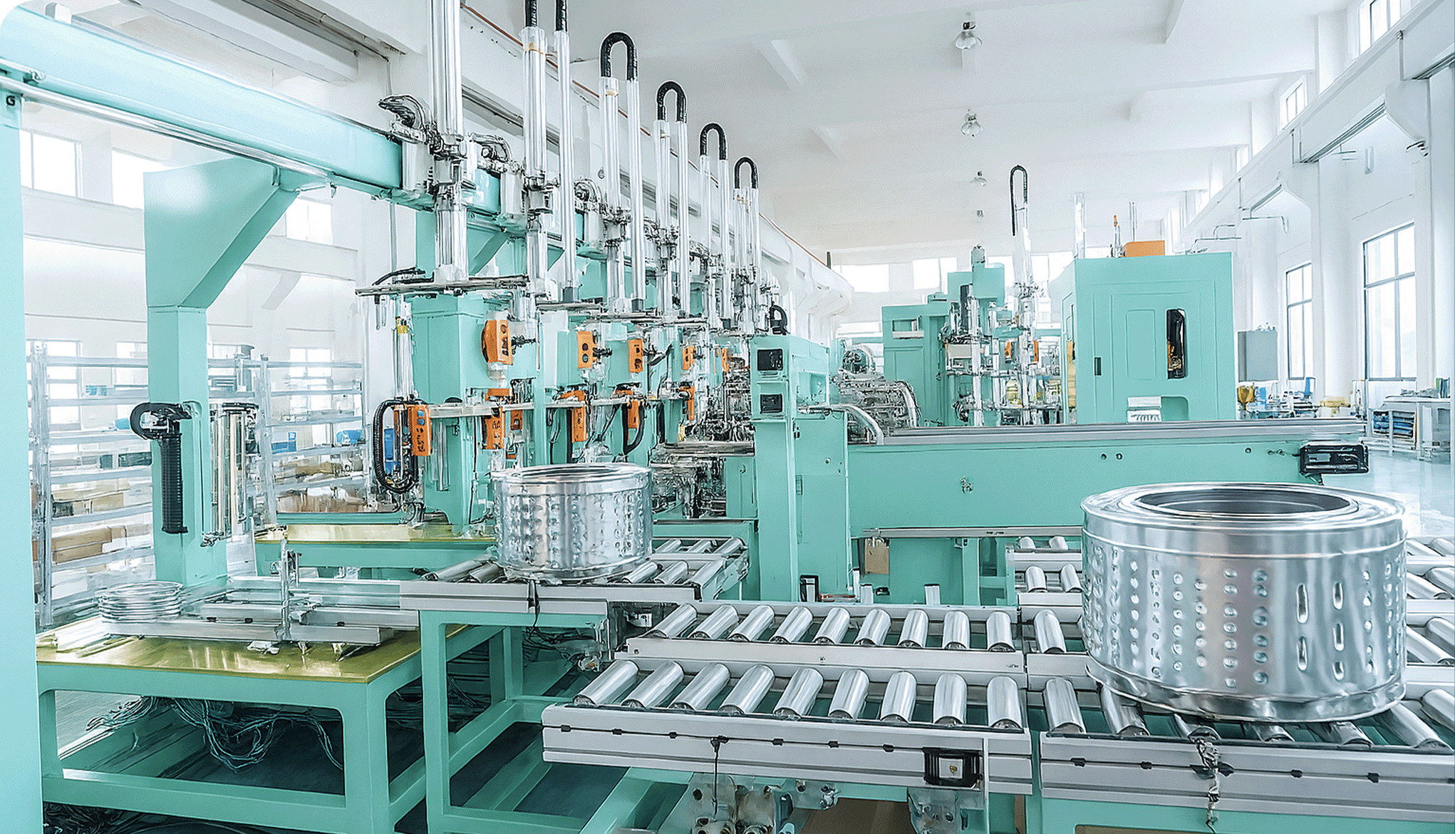 washing machine assembly line