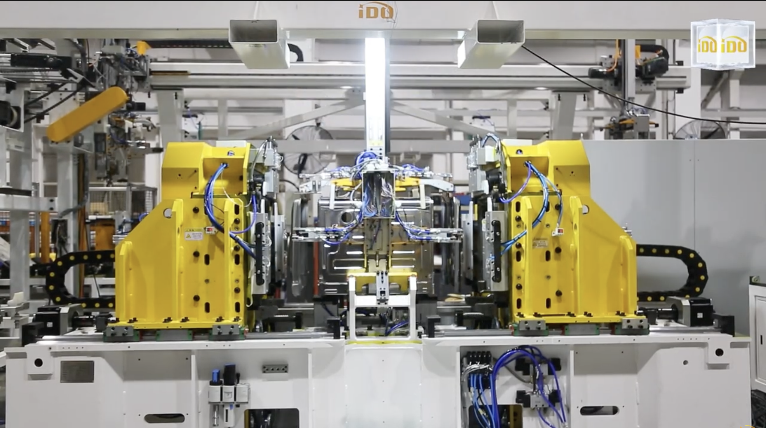 Customized Dishwasher Tub Roll Seaming Line for Midea Factory | Tailor-Made Production Solution