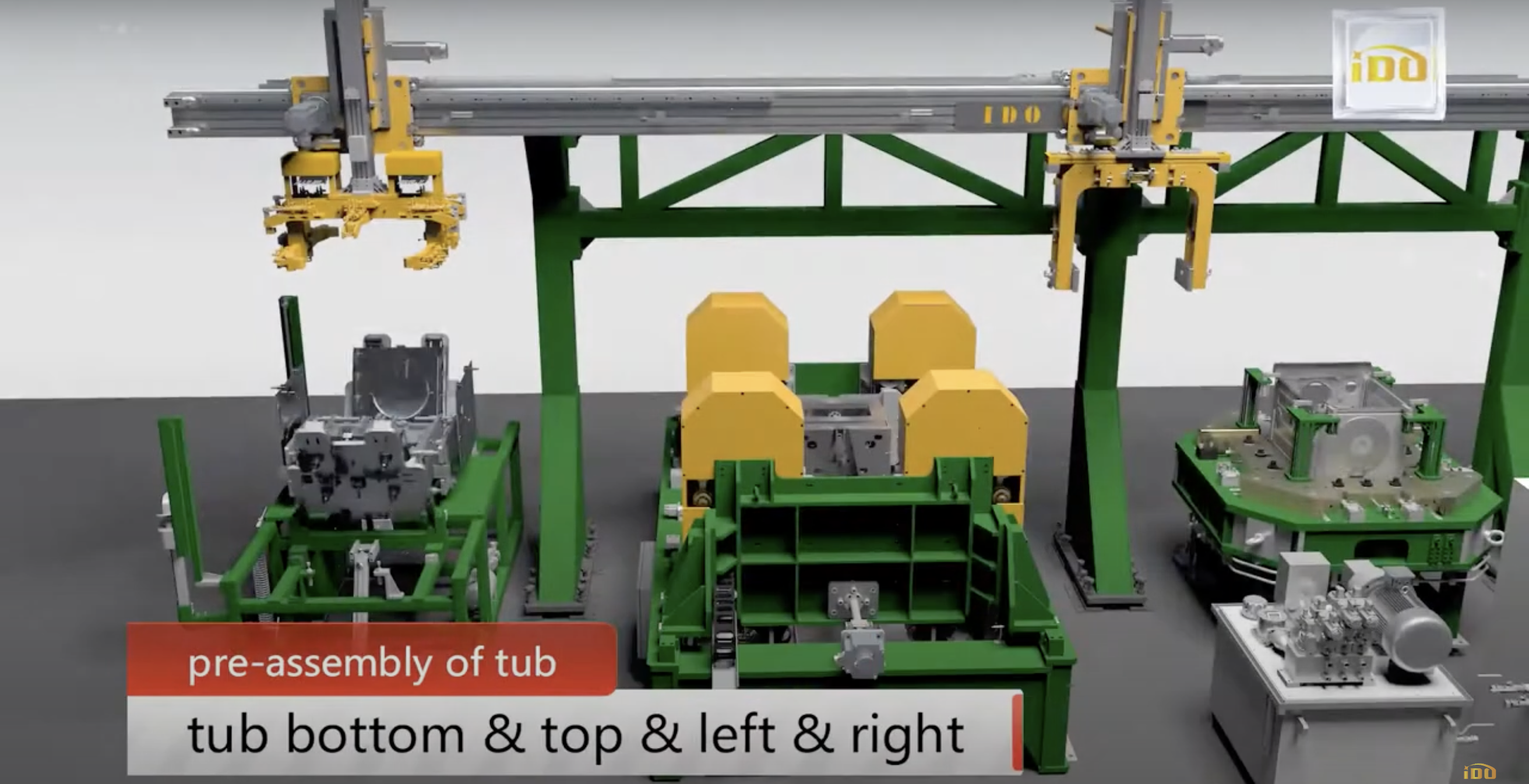 Dishwasher Tub Assembly Line for Skyworth (2 models in one line)