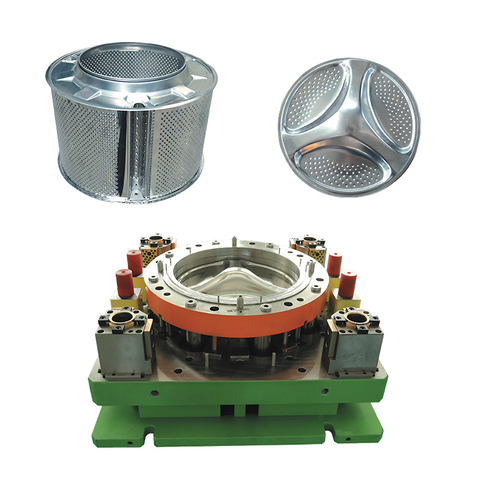 STAMPING DIE FOR REAR COVER OF WASHING MACHINE DRUM